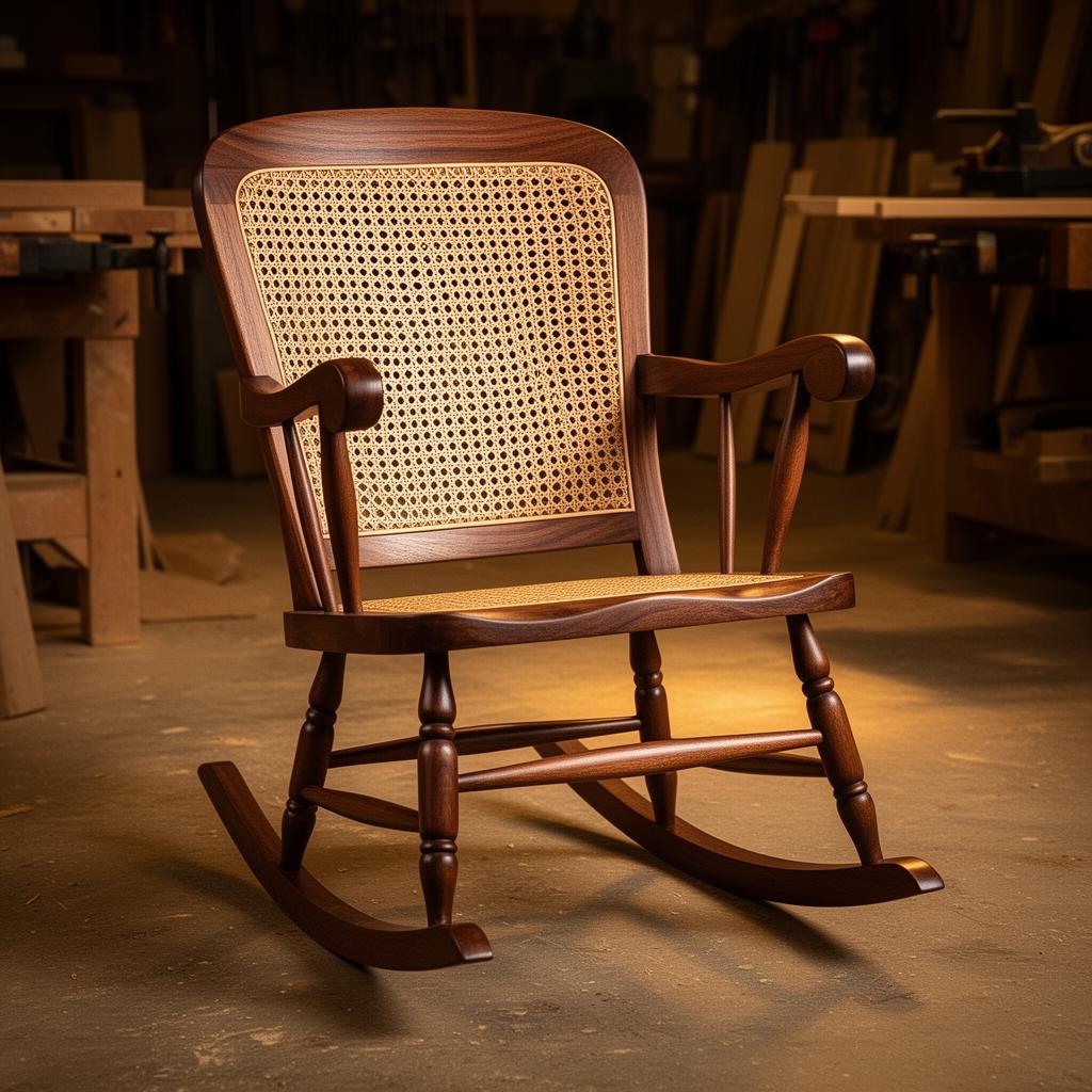 The Rocking Chair — before and after